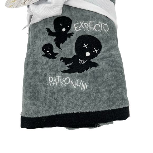 NWT Harry Potter Expecto Patronum Set of 2 Hand Towels Bath Halloween Spooky - Picture 9 of 13